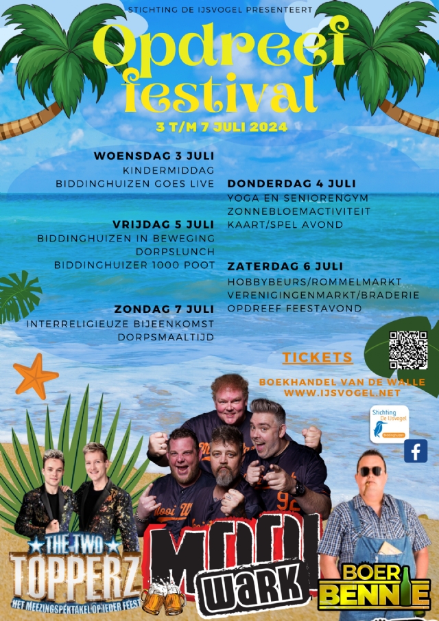 Vol programma tijdens de feestweek